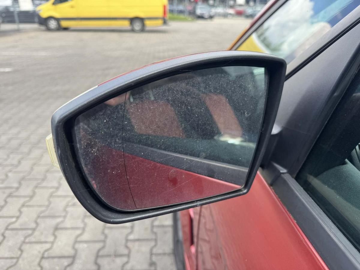 Ford Galaxy 2 original Au&szlig;enspiegel links elektrisch anklappbar Tango Rot Bj.2006